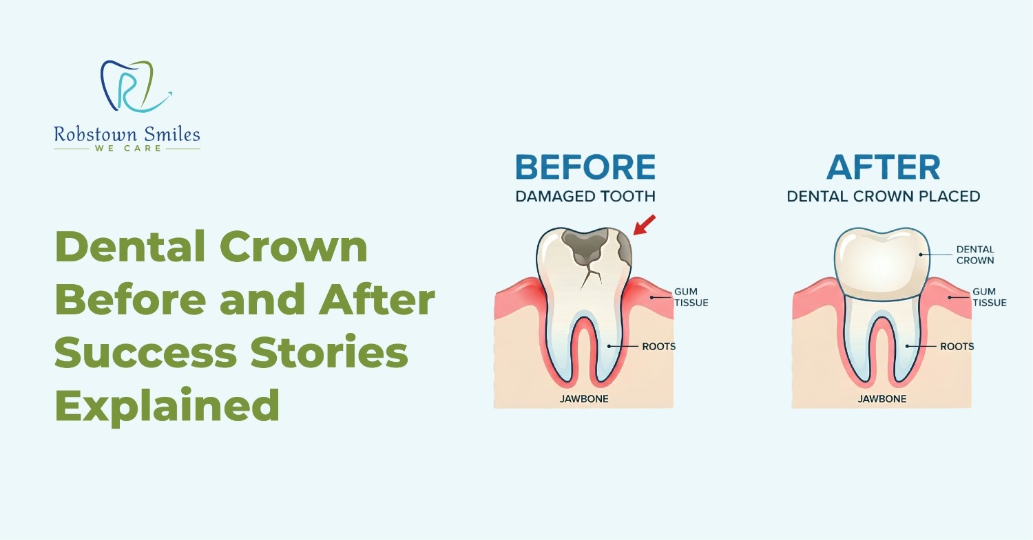 Dental Crown Before and After Success Stories Explained